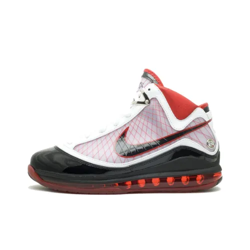 Nike LeBron 7 White/Black-Varsity Red