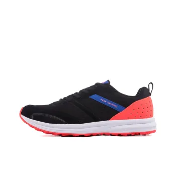 PEAK Wear resistant Non slip And Breathable Low Top Training Shoes Black Red