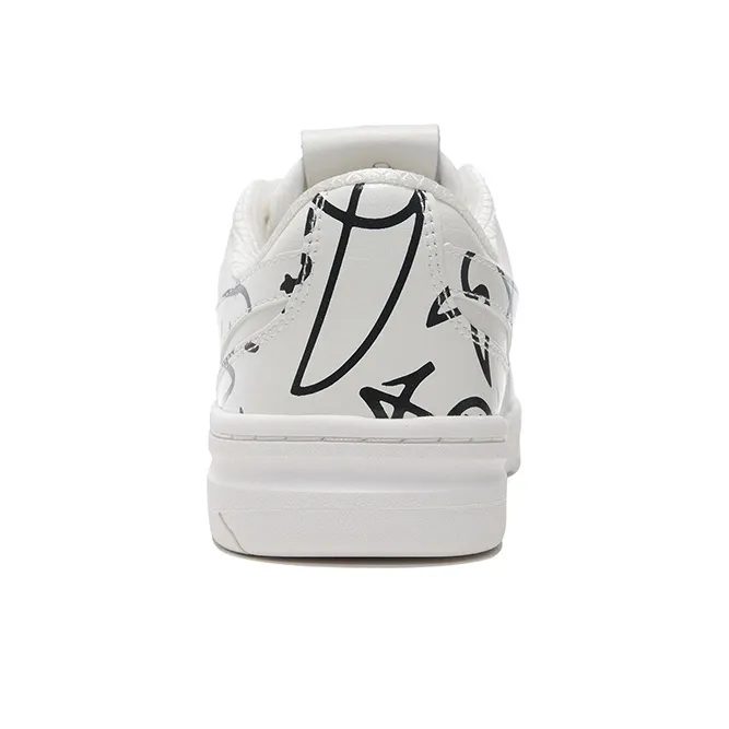 Dft x LiNing Wade Collection Wear Resistant Vintage Basketball Shoes Women's White Black-3