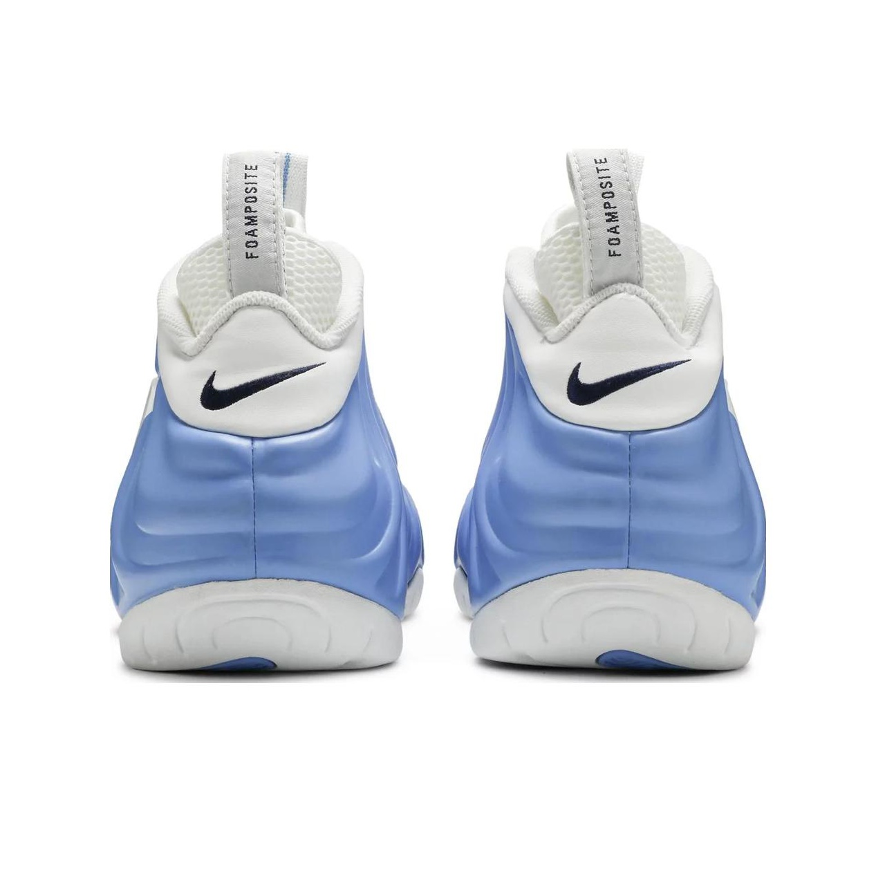 Nike foamposite university blue best sale