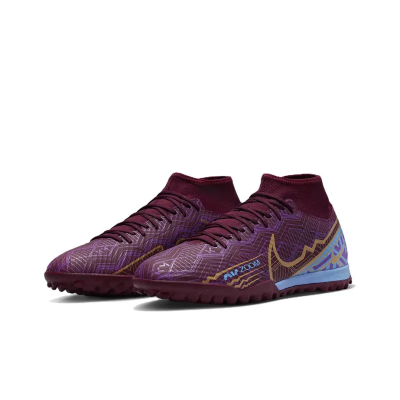 Nike Mercurial Superfly 9 Academy Km Tf 'Red Purple'-2