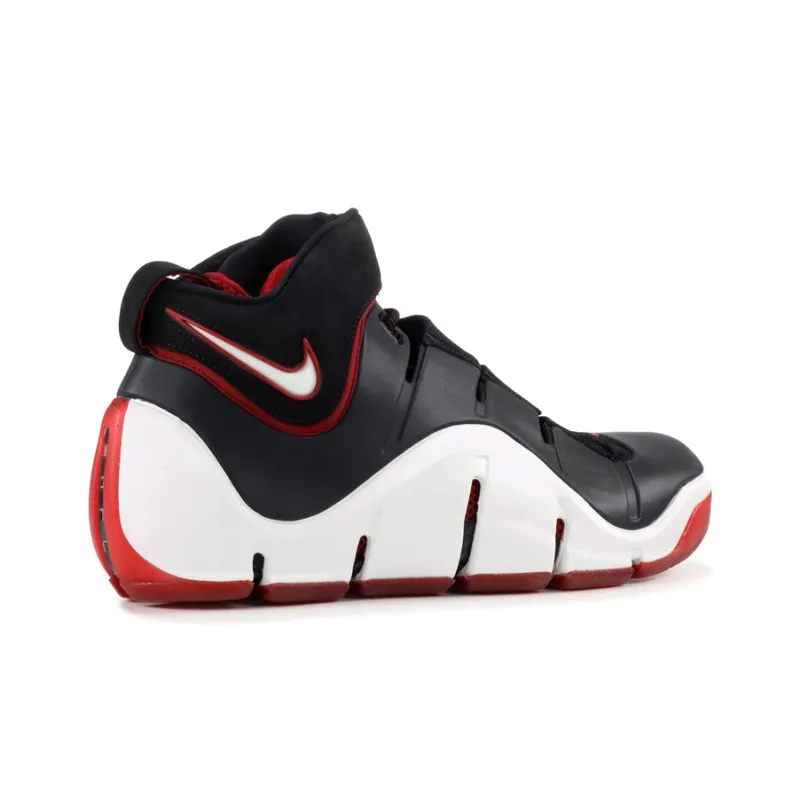 Nike LeBron 4 Black White Red-3