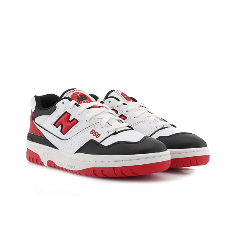 New Balance 550 'White/Red/Black' Sneakers-2