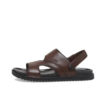 BATA Beach Sandals Men Brown/Black