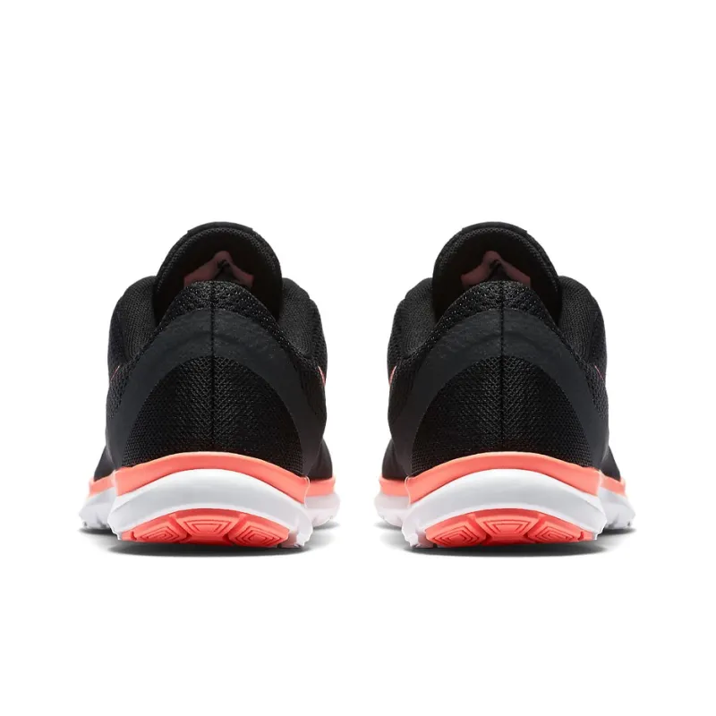 Nike Flex Trainer 6 Cushioned Anti-Slip Wear-Resistant Breathable Lightweight Low-Top Training Shoes Women's Black Pink-4