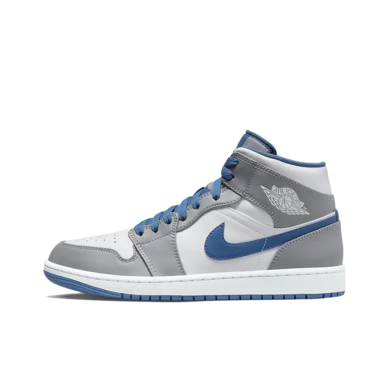 Jordan 1 Mid True Blue-0