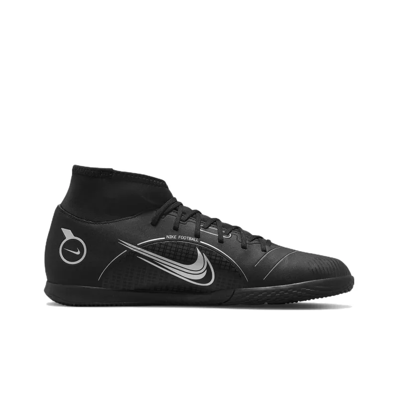 Nike Mercurial Superfly 8 Club Ic 'Black Metallic Silver'-1