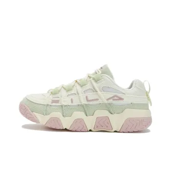 FILA Barricade Basketball Shoes 'White Green Pink' Women's