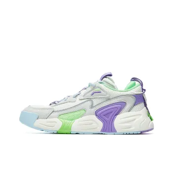 FILA Swarm Low Swirl Sneakers Purple/white/grey Women's