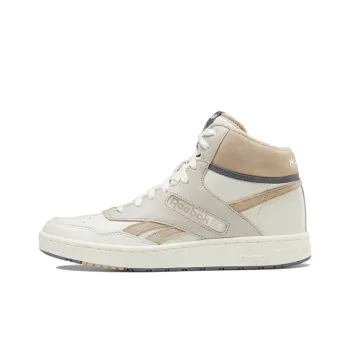 Reebok BB 4600 Slip-Resistant Cushioning Wear-Resistant High-Top Vintage Basketball Shoes Unisex Milk Tea Brown