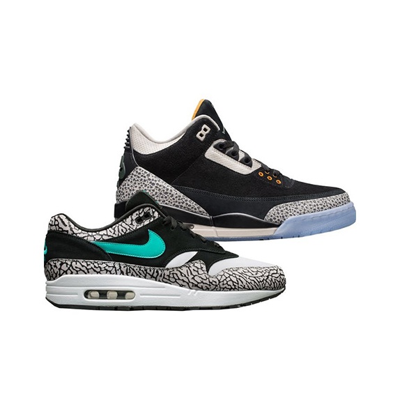 Jordan 3 retro air max 1 best sale