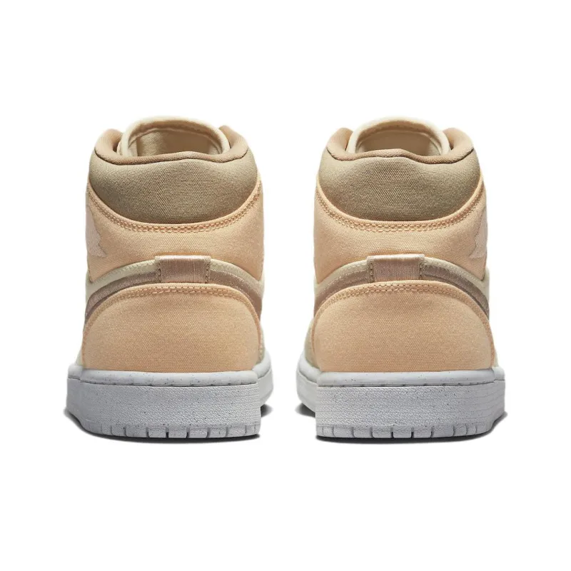 Jordan 1 Mid Se Canvas Khaki Women's-4
