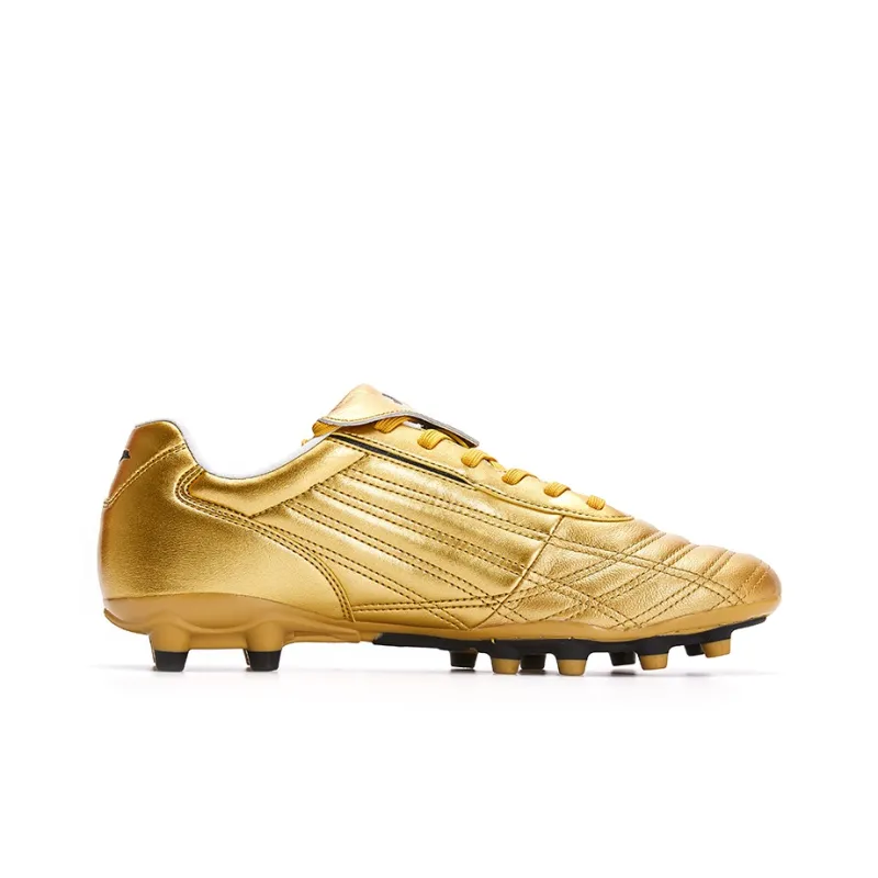 Joma FG Rubber Long Studs Soccer Shoes Men's Crimson Gold-1