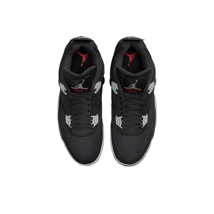 JORDAN 4 Retro Se Black Canvas-3