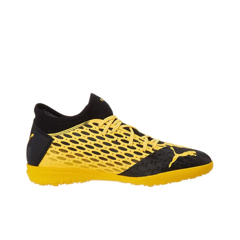 PUMA Future 5.4 Tt Soccer Cleats Black/Yellow-1