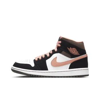 JORDAN 1 Mid Peach Mocha Women's