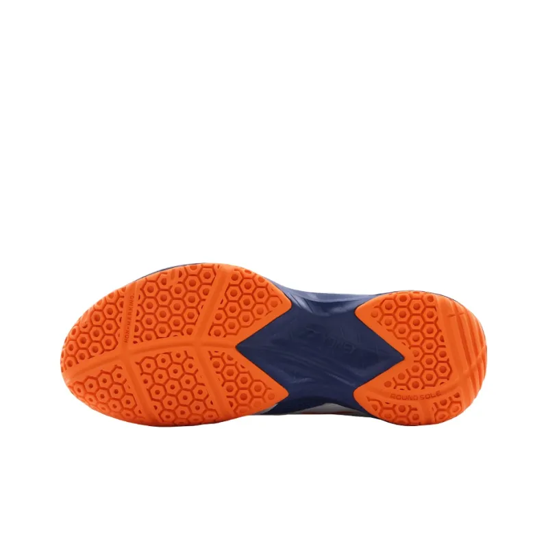 YONEX Series 39 39 Collection Cushioning Anti Slip And Wear Resistant Low Top Badminton Shoes Unisex White Orange-4