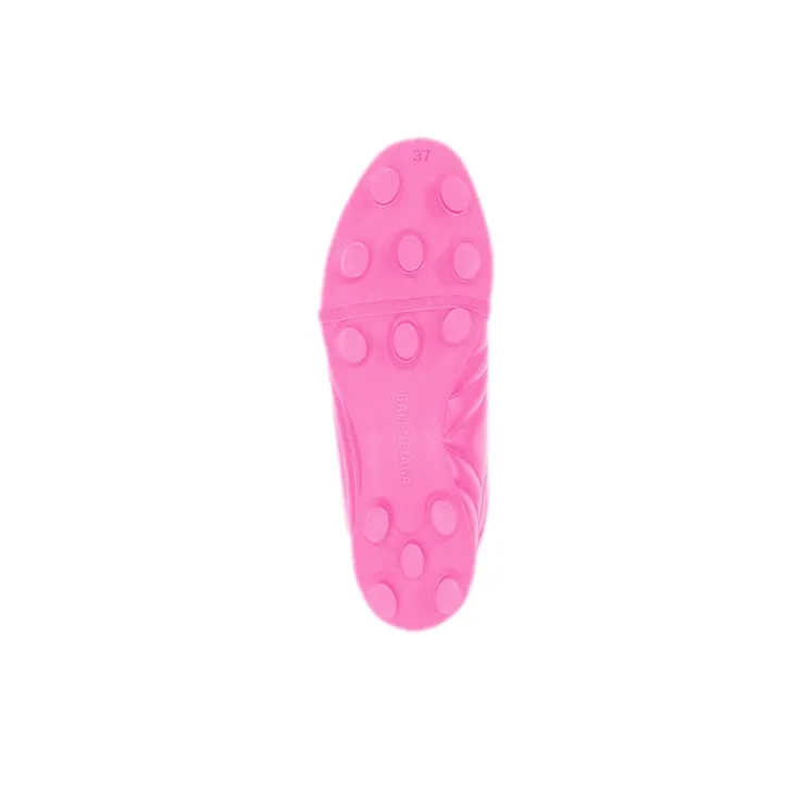 Balenciaga Soccer Sneakers 'Fluo Pink' Women's-5