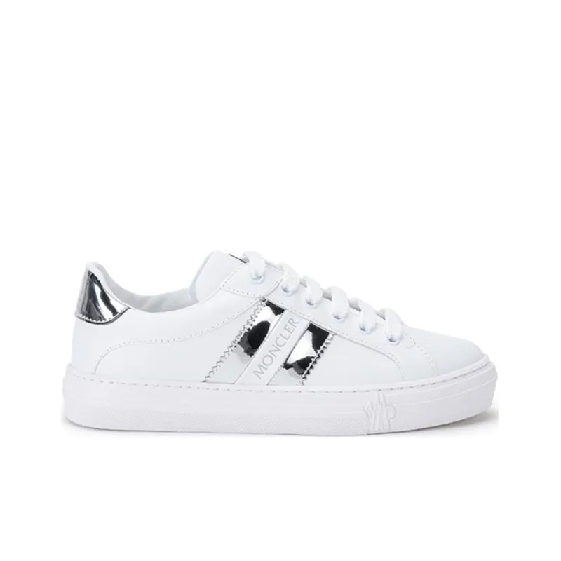 Moncler Stylish Skateboarding Shoes Women's White-1