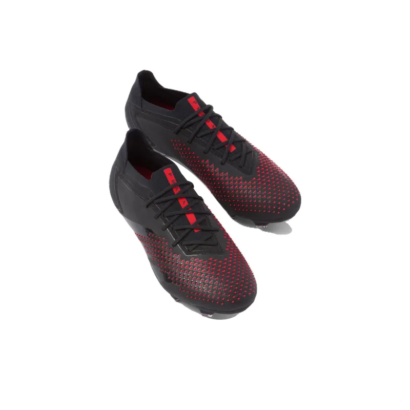Adidas x PRADA Soccer Shoes Unisex Black Red-2