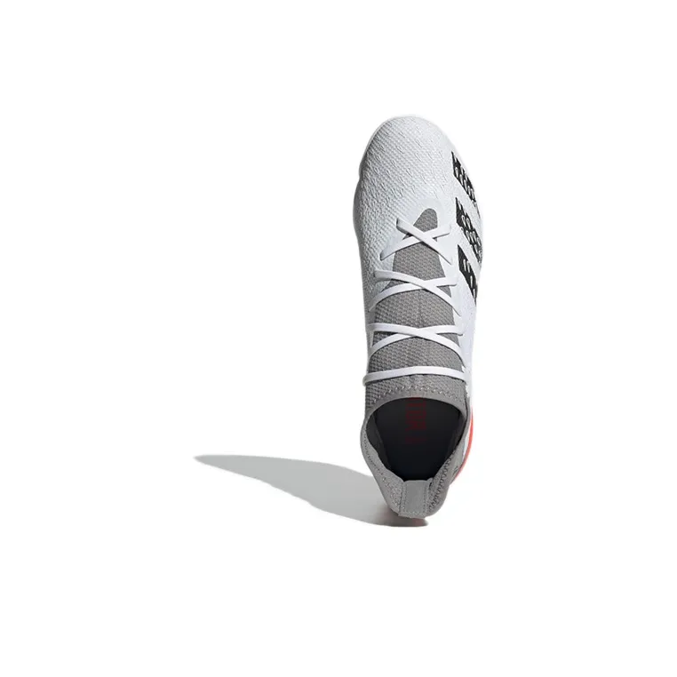 Adidas Freak Soccer Shoes Men Mid-Top White/Gray-4