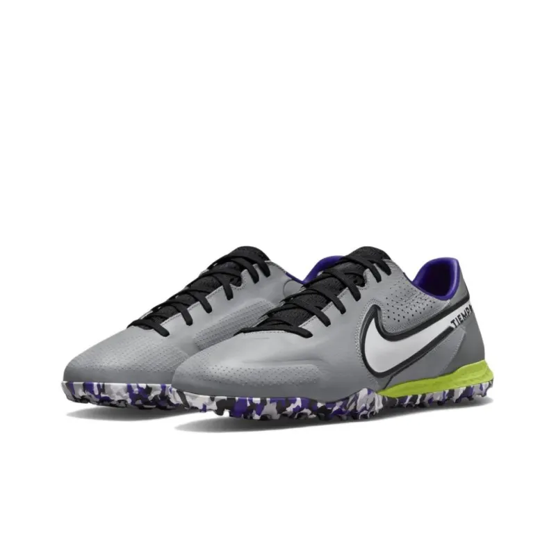 Nike React Legend 9 Pro TF 'Gray Purple White'-2