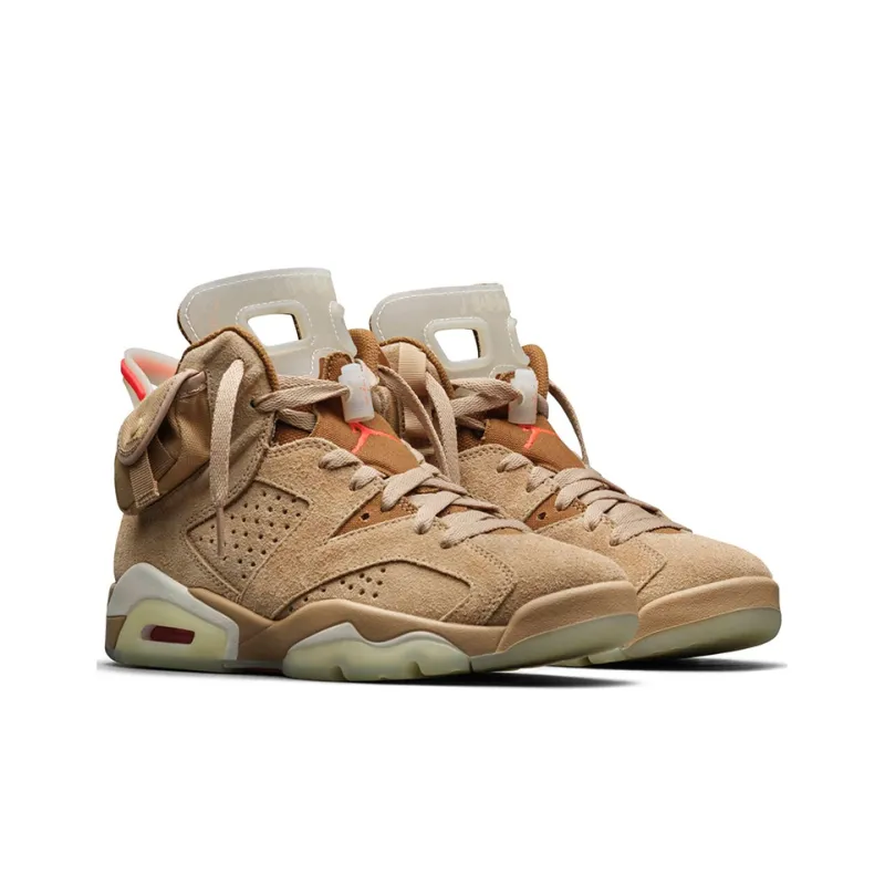 Jordan 6 Retro Travis Scott British Khaki-2