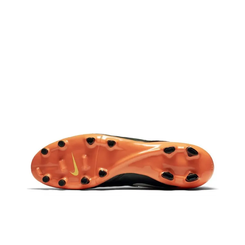 Nike Tiempo Genio 2 Soccer Shoes Men Low-Top Black/Orange/Neon Yellow-5