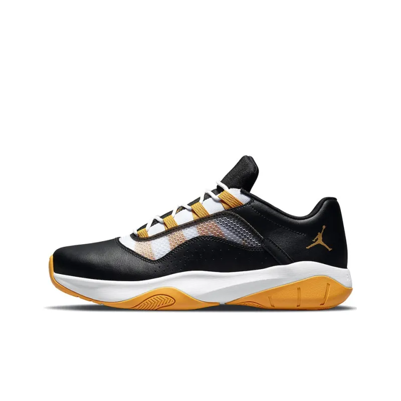 Jordan 11 Cmft Low Black Gold White-0