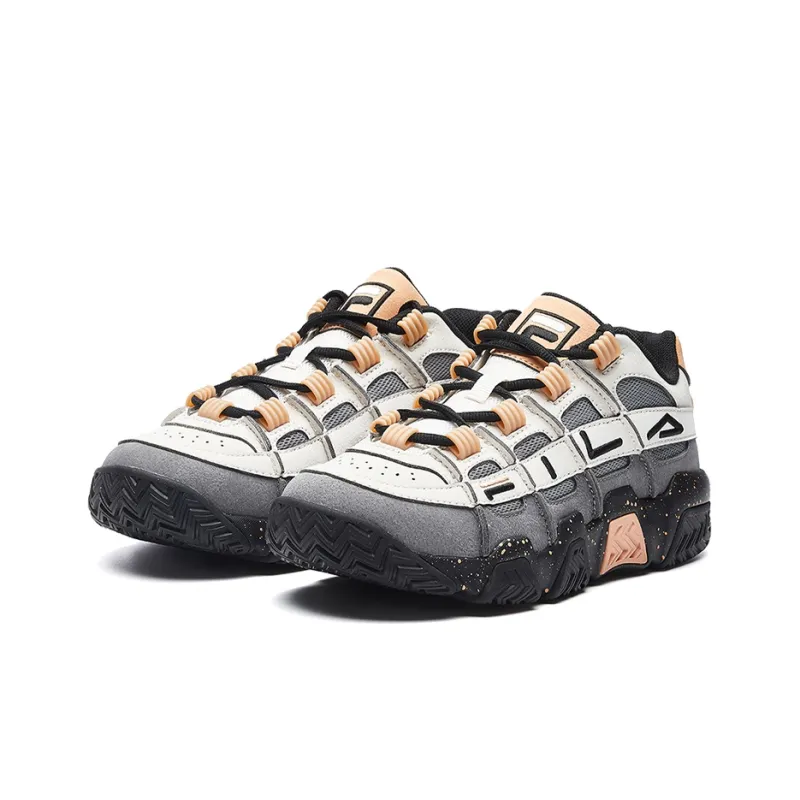FILA Barricade Retro Black/White/Grey Women's-2
