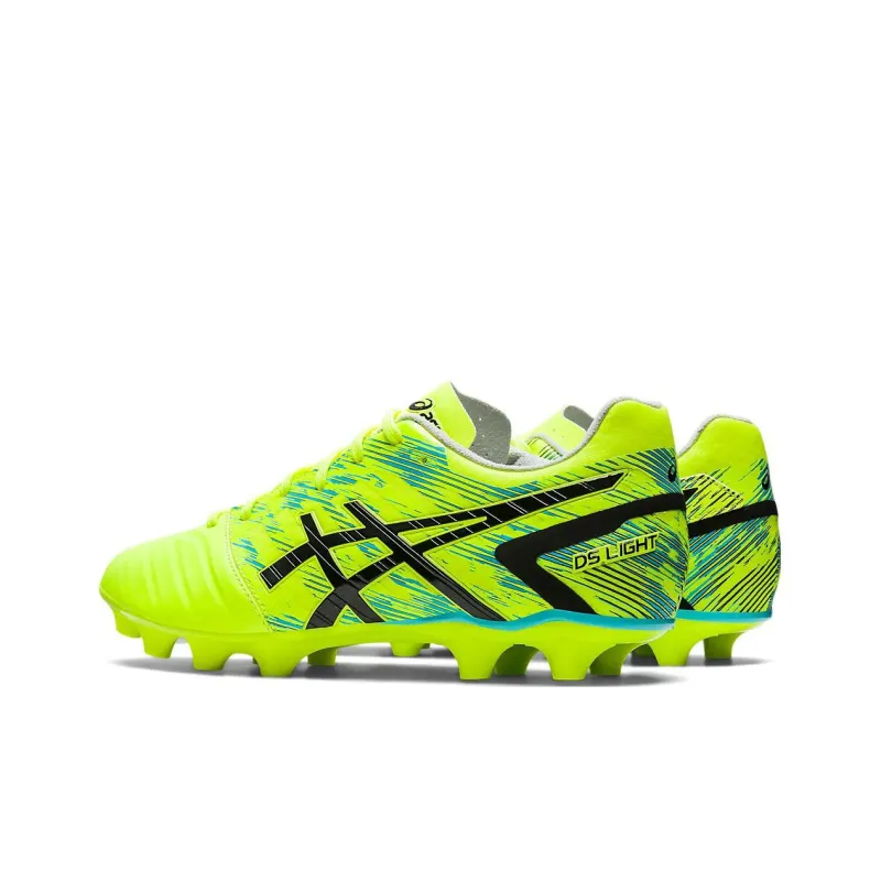 Asics DS Light L.E. Anti-Slip And Wear-Resistant Breathable Soccer Shoes Yellow Green-3