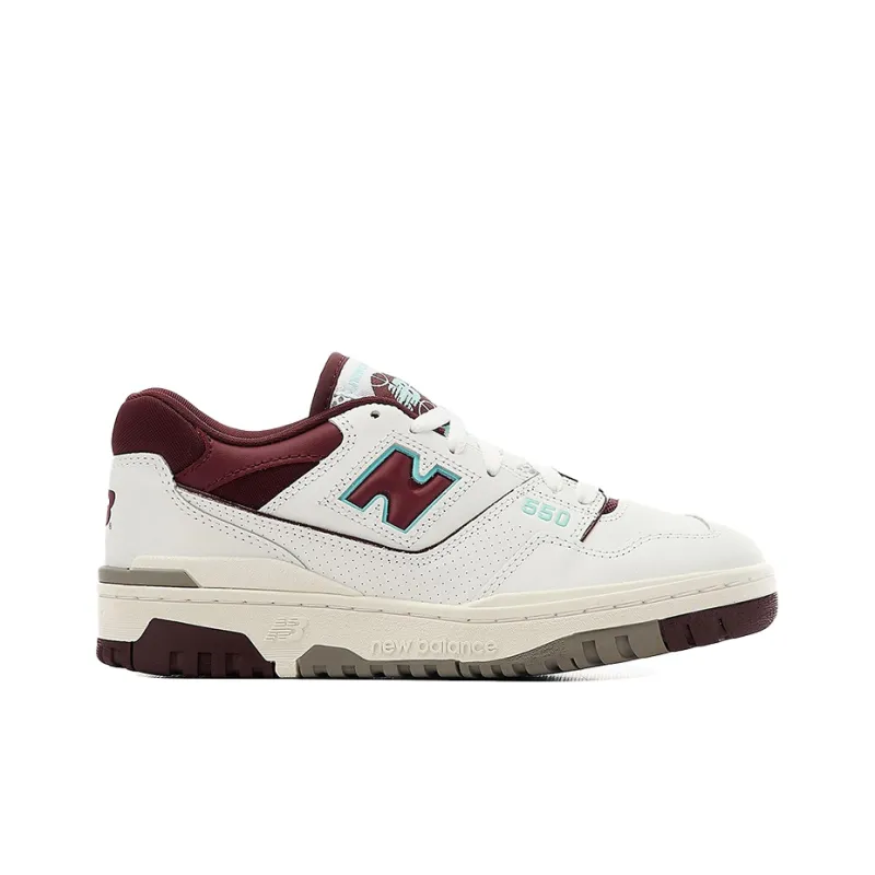 New Balance 550 'Burgundy/Cyan' Sneakers-1