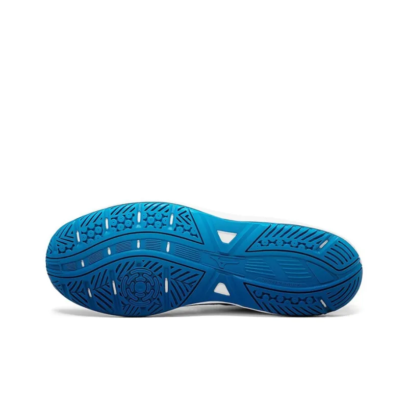 Mizuno Blast Badminton Shoes Unisex Low Top Blue/White-4
