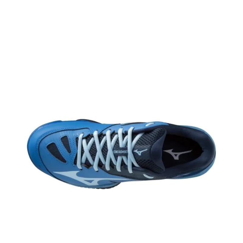 Mizuno Wave Claw 2 Cushioning Wear Resistant Low Top Badminton Shoes Unisex Blue Black-3
