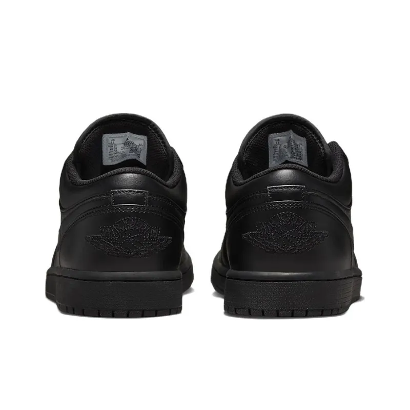 Jordan 1 Low Triple Black 2022-4