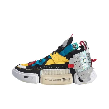 LiNing Essence 2 SAMPLE FOR BALE Non slip Lightweight Mid Top Vintage Basketball Shoes Women's Black