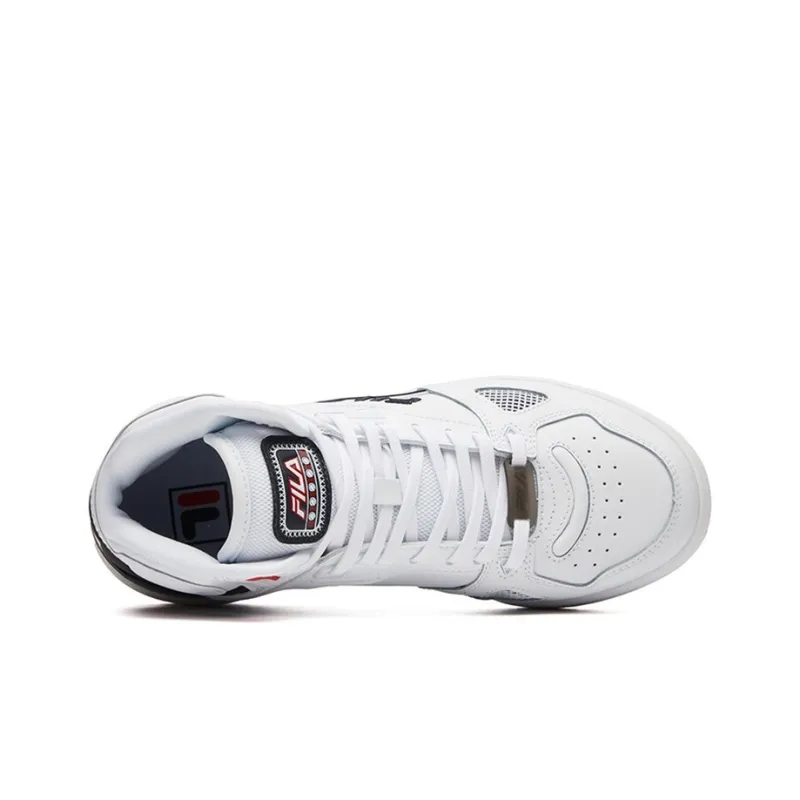 FILA Teratach High Top White/Red/Black Women's-5