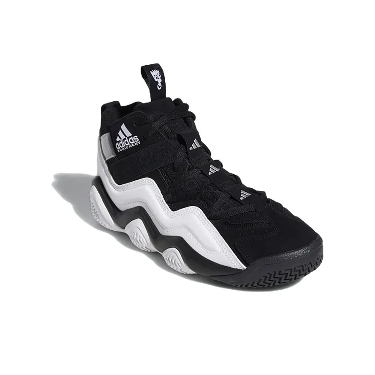 Adidas Top Ten 2000 Black White-2
