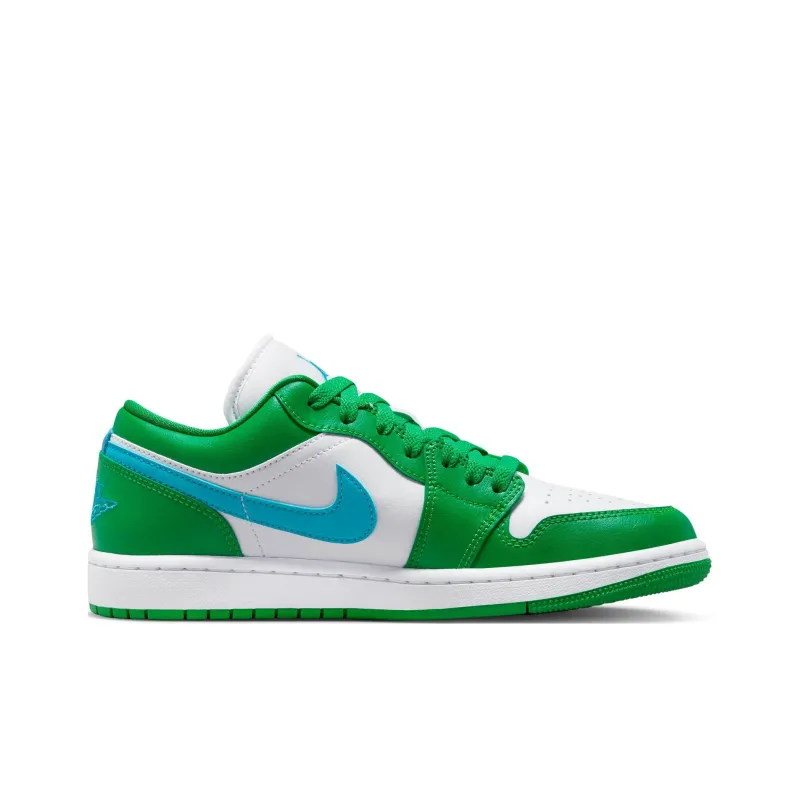Air Jordan 1 Low 'Lucky Green Aquatone' Women's-1