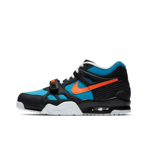 Nike Air Trainer 3 Black Total Orange Laser Blue