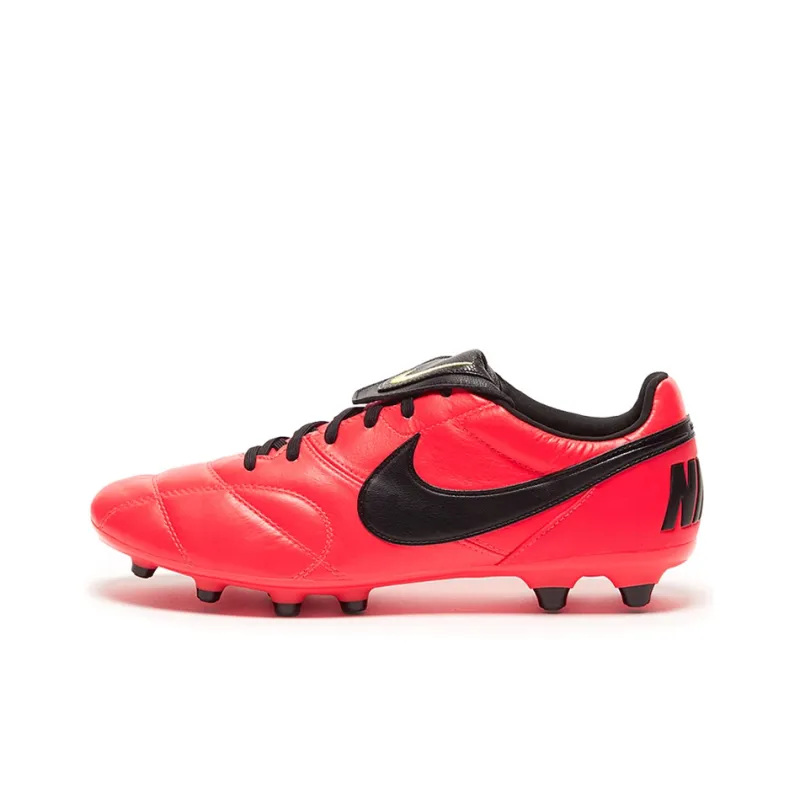 Nike Premier 2 Soccer Shoes Unisex Low Top Red/Black Color-0