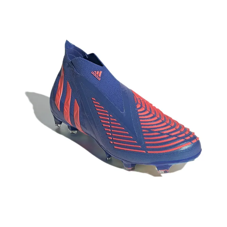 Adidas Predator Edge+ Fg Hi Res Blue Turbo-2