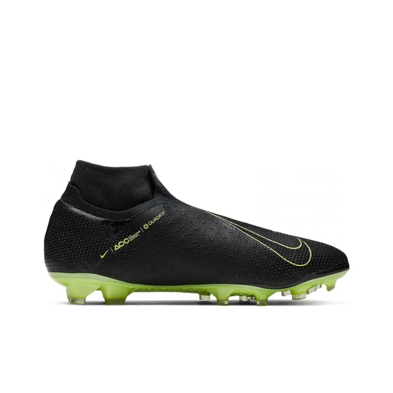 Nike Phantom Vision Elite Df Fg Black Volt-1