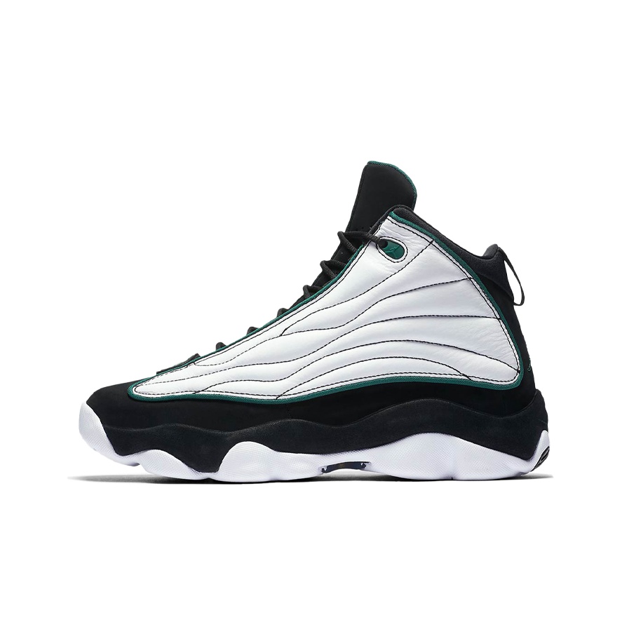 JORDAN Pro Strong White Black Green POIZON