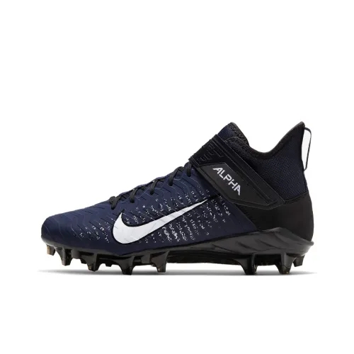 Nike Alpha Menace Soccer Shoes Unisex Mid-Top Blue/Black