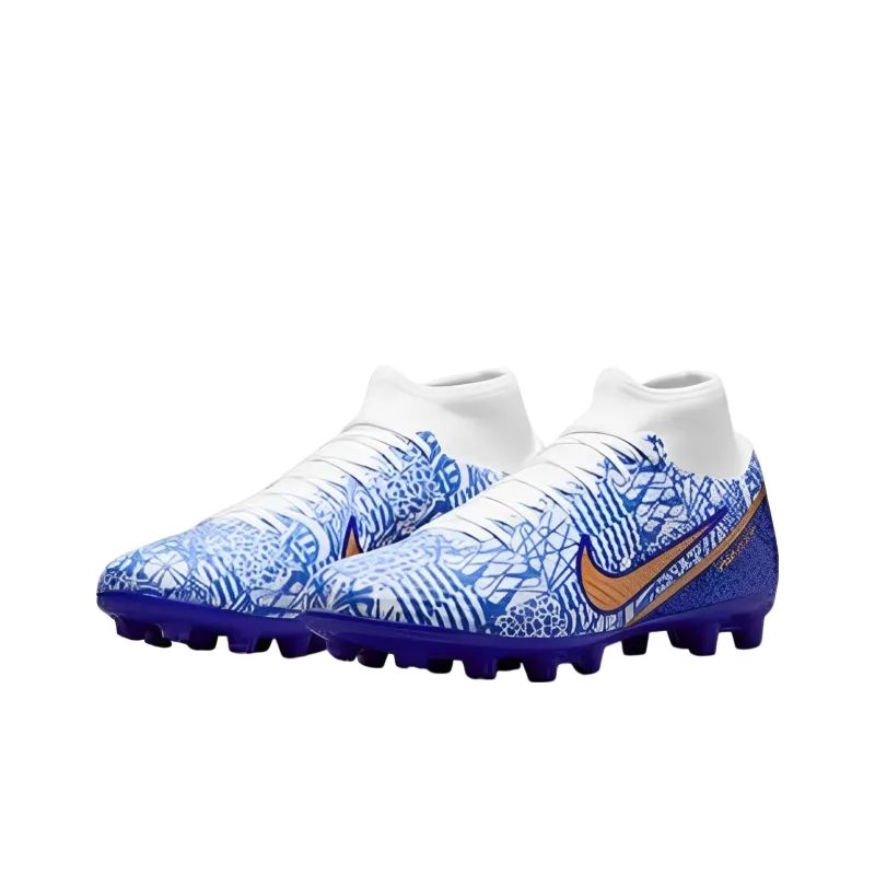 Nike Mercurial Superfly 9 Academy CR7 Hg 'Blue White'-2
