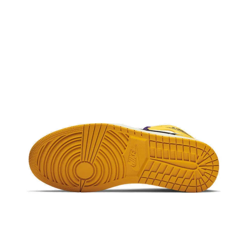 Jordan 1 Mid Se Lakers-5
