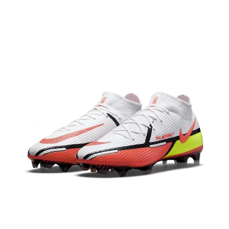 Nike Phantom GT2 Dynamic Fit Elite Fg Volt Bright Crimson-2