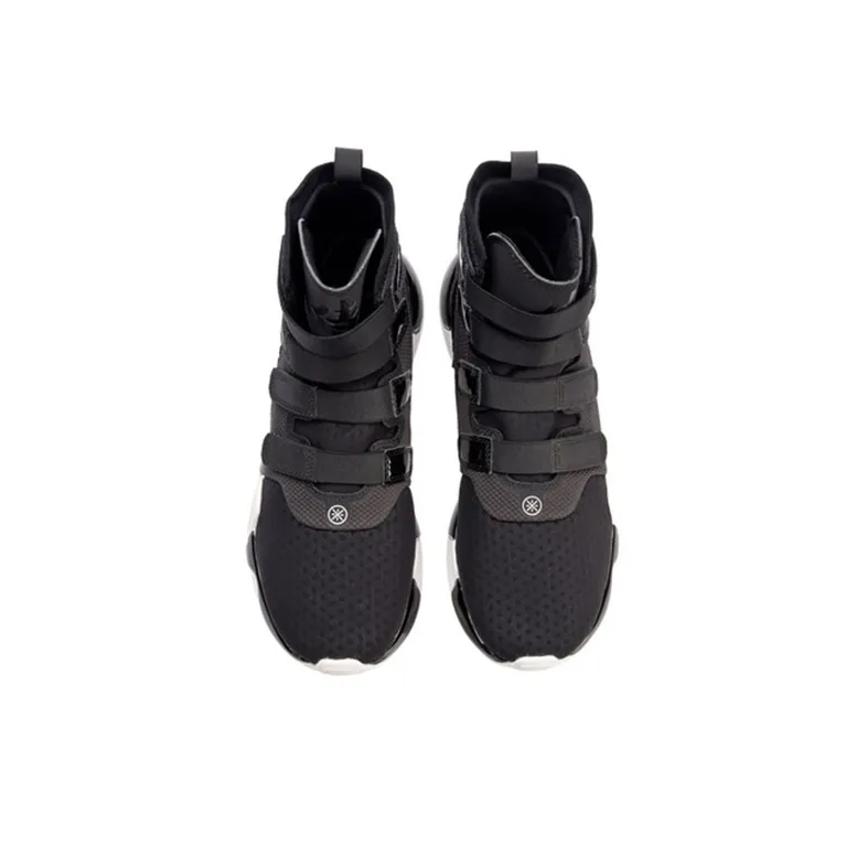 LiNing Wade Collection Wade Samurai Cushioning High Top Vintage Basketball Shoes Men's Black-3