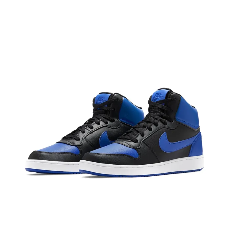 Nike Ebernon Mid Black Game Royal-2